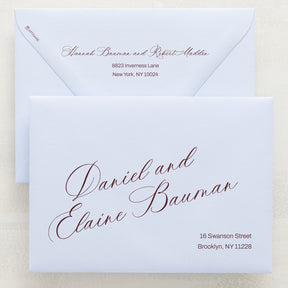 Cardinal Cheer Addressed Envelopes