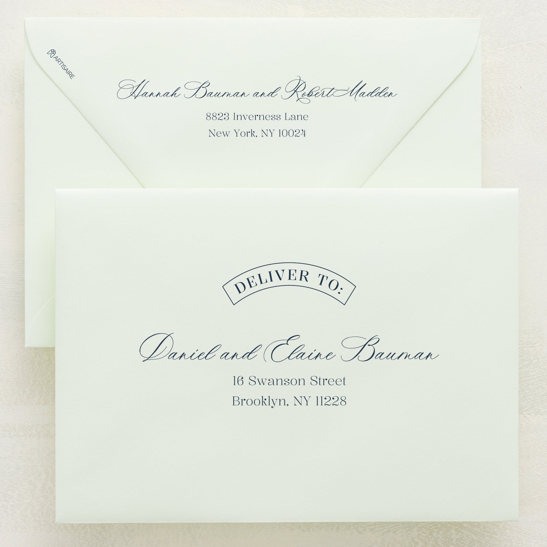 Northern Light Addressed Envelopes