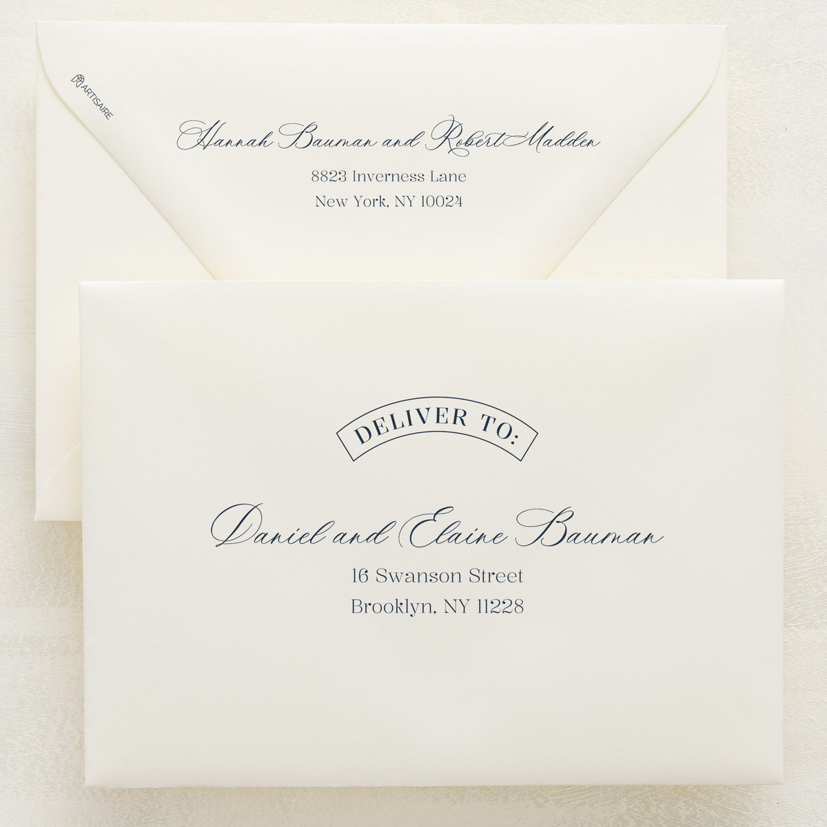 Northern Light Addressed Envelopes