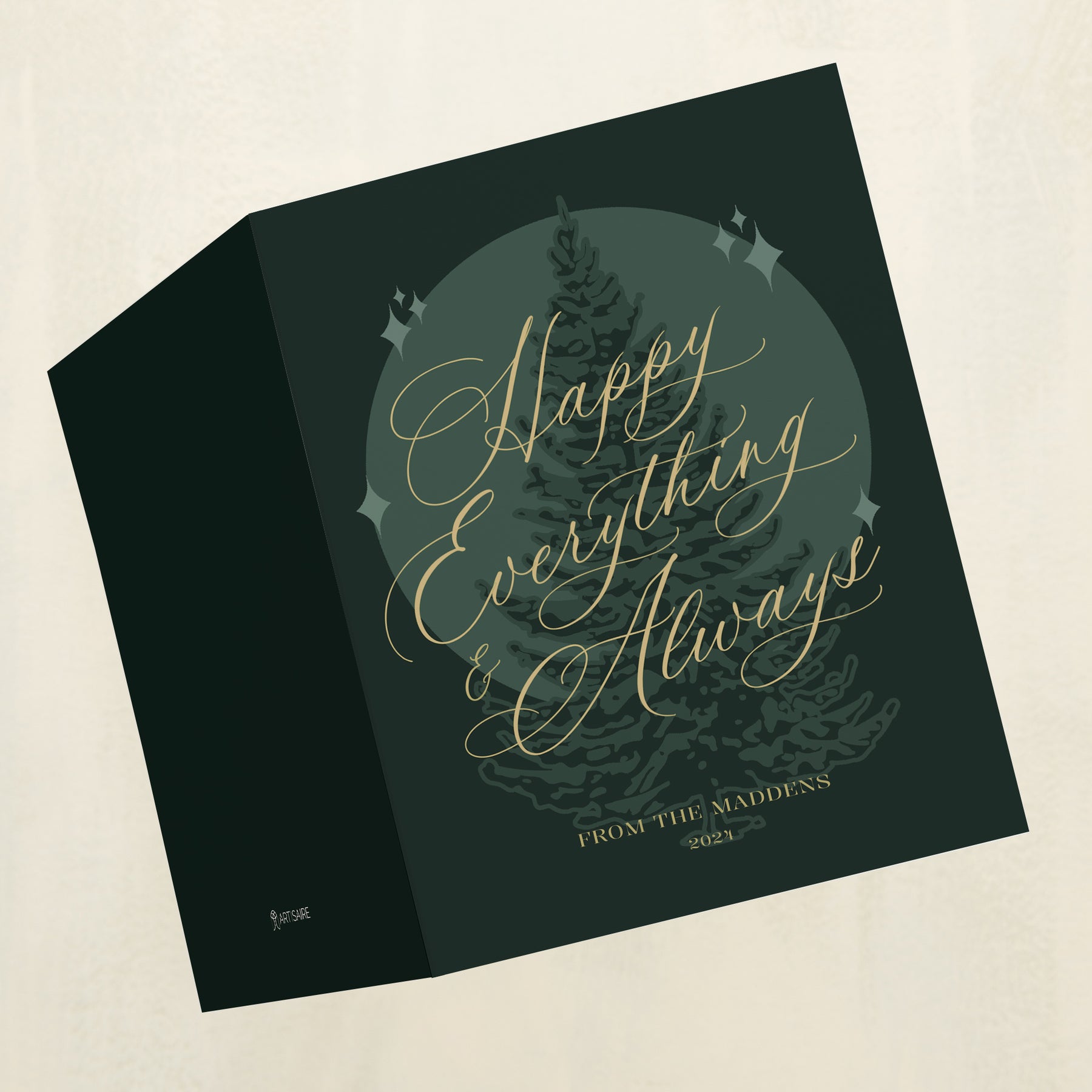 Northern Light Holiday Card