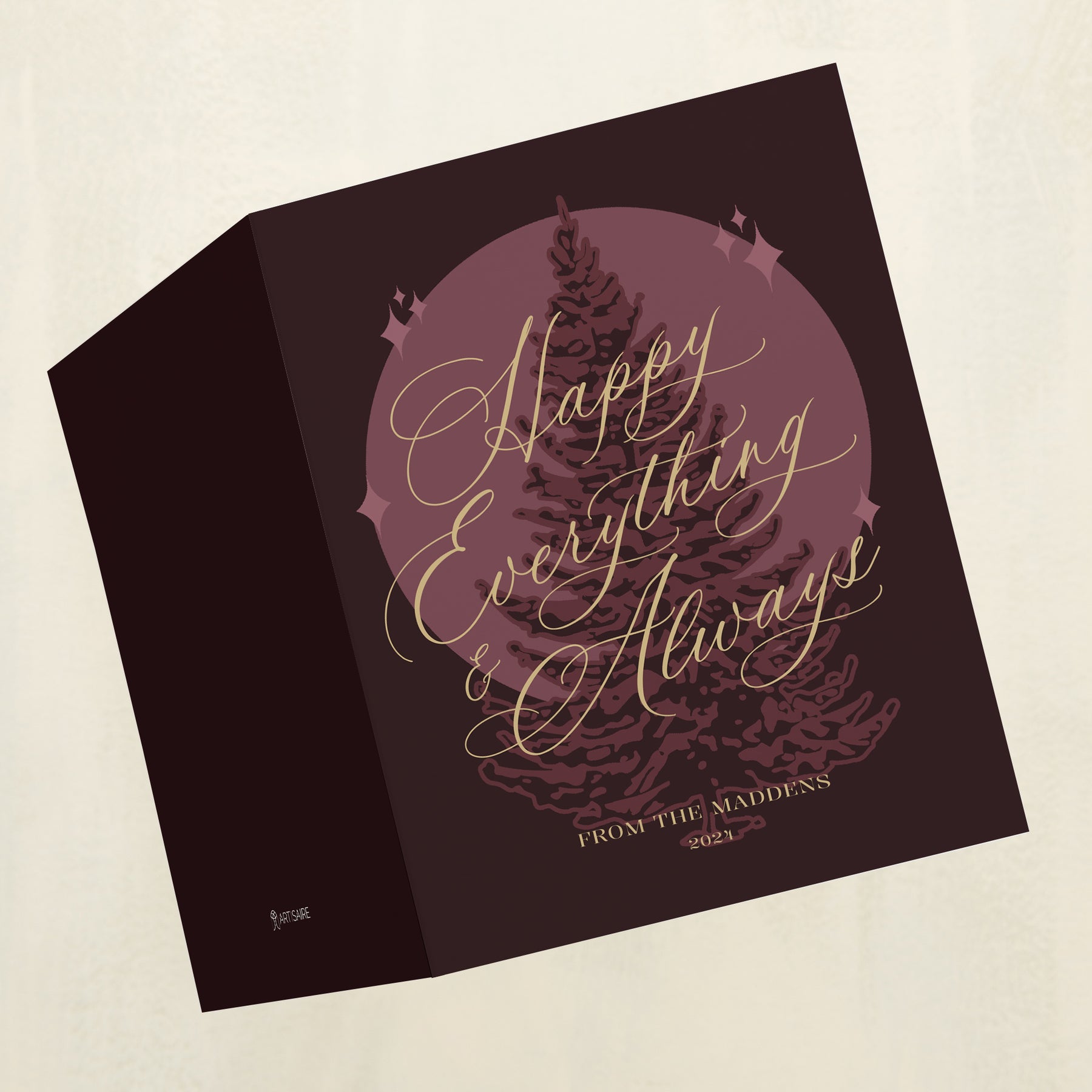 Northern Light Holiday Card