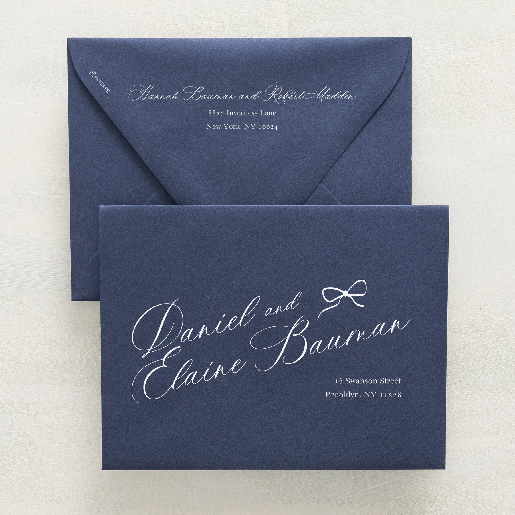 Knotted and Nice Addressed Envelopes