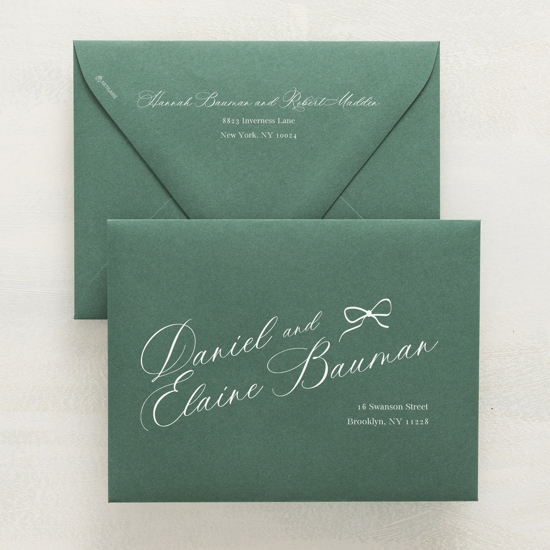 Knotted and Nice Addressed Envelopes