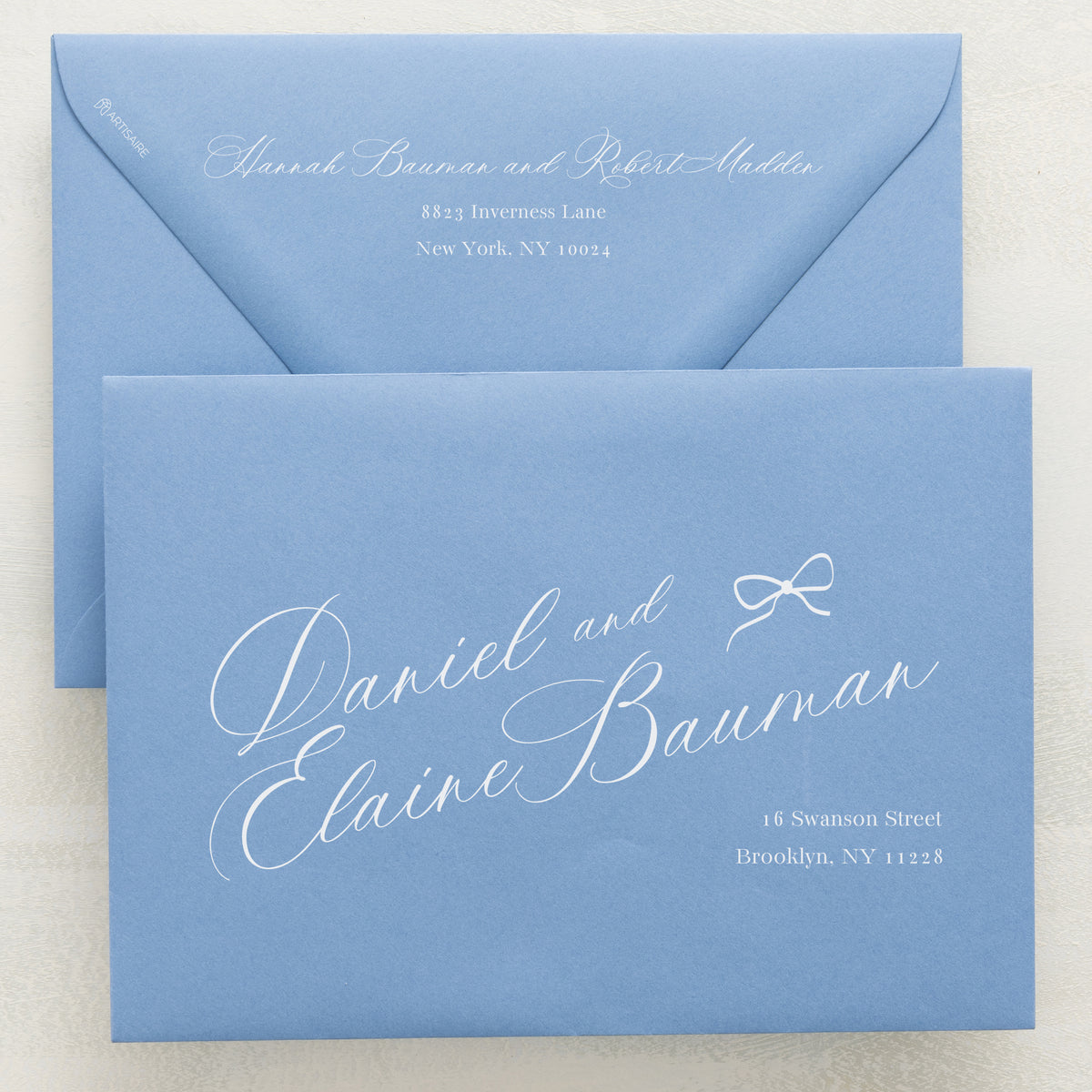 Knotted and Nice Addressed Envelopes