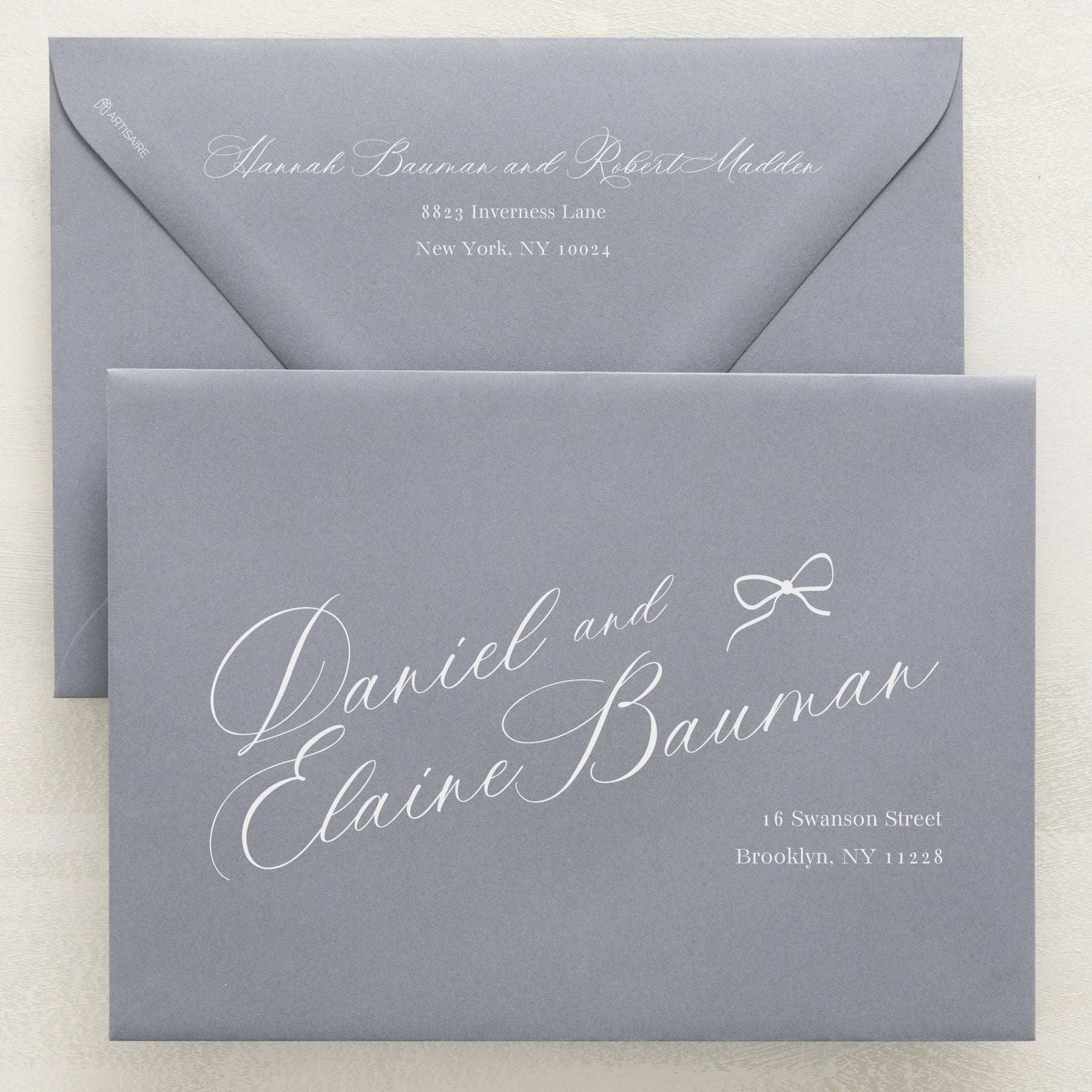 Knotted and Nice Addressed Envelopes