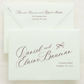 Knotted and Nice Addressed Envelopes