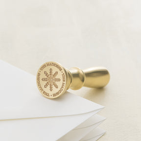 Snowflake Serenade Personalized Wax Stamp