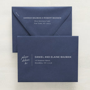 Family Traditions Addressed Envelopes