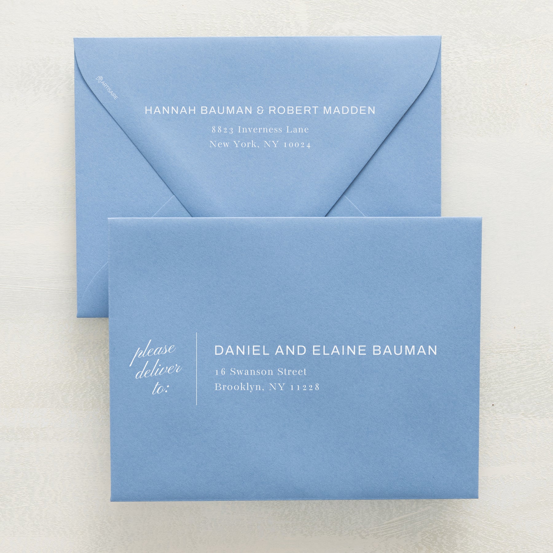 Family Traditions Addressed Envelopes