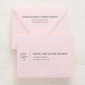 Family Traditions Addressed Envelopes