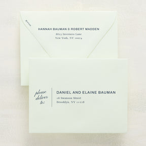 Family Traditions Addressed Envelopes