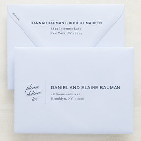 Family Traditions Addressed Envelopes