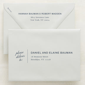 Family Traditions Addressed Envelopes