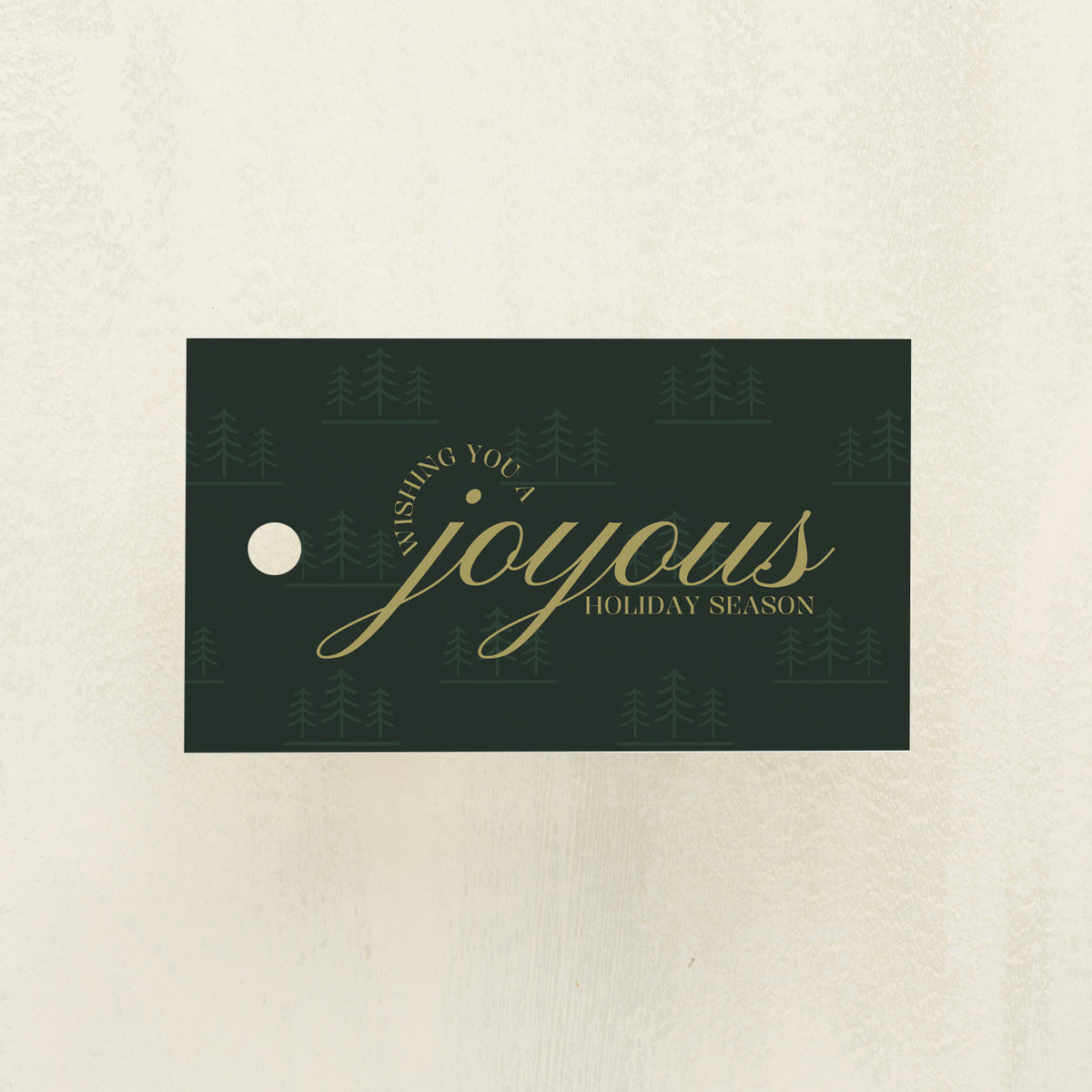 Joyous Pines Gift Tag (20 pack)
