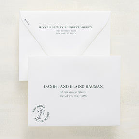 Merriment Addressed Envelopes