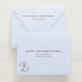 Merriment Addressed Envelopes