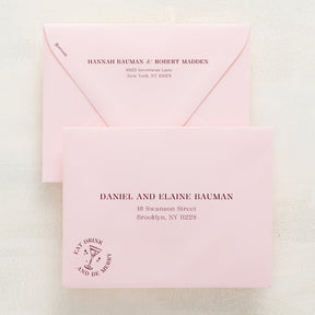 Merriment Addressed Envelopes