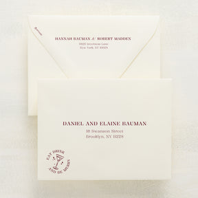 Merriment Addressed Envelopes