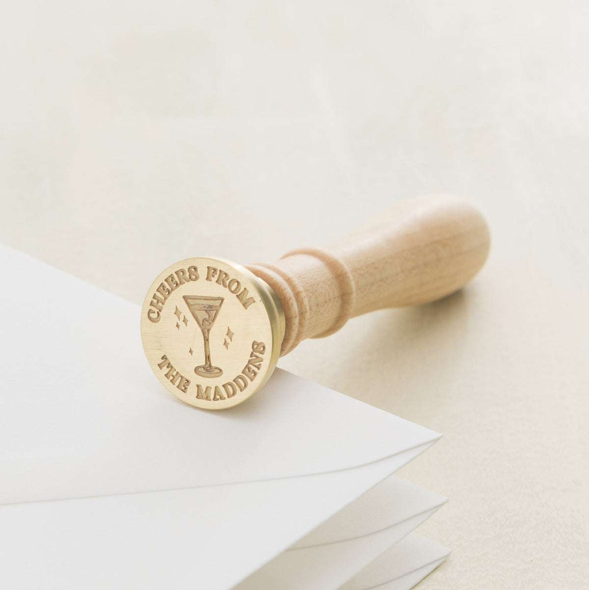 Merriment Personalized Wax Stamp