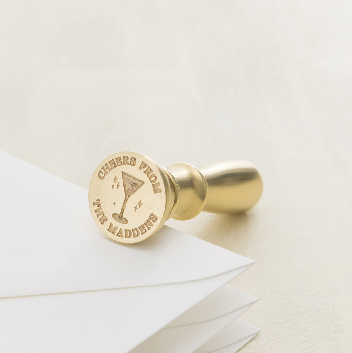 Merriment Personalized Wax Stamp