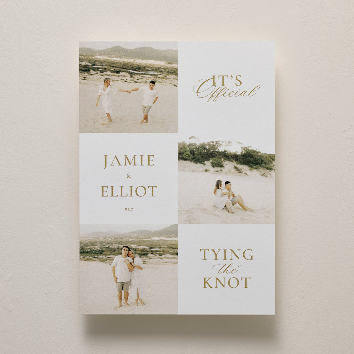 Lottie Photo Engagement Announcement