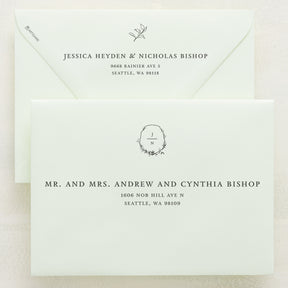 Monarch Addressed Envelopes