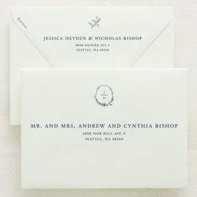 Monarch Addressed Envelopes