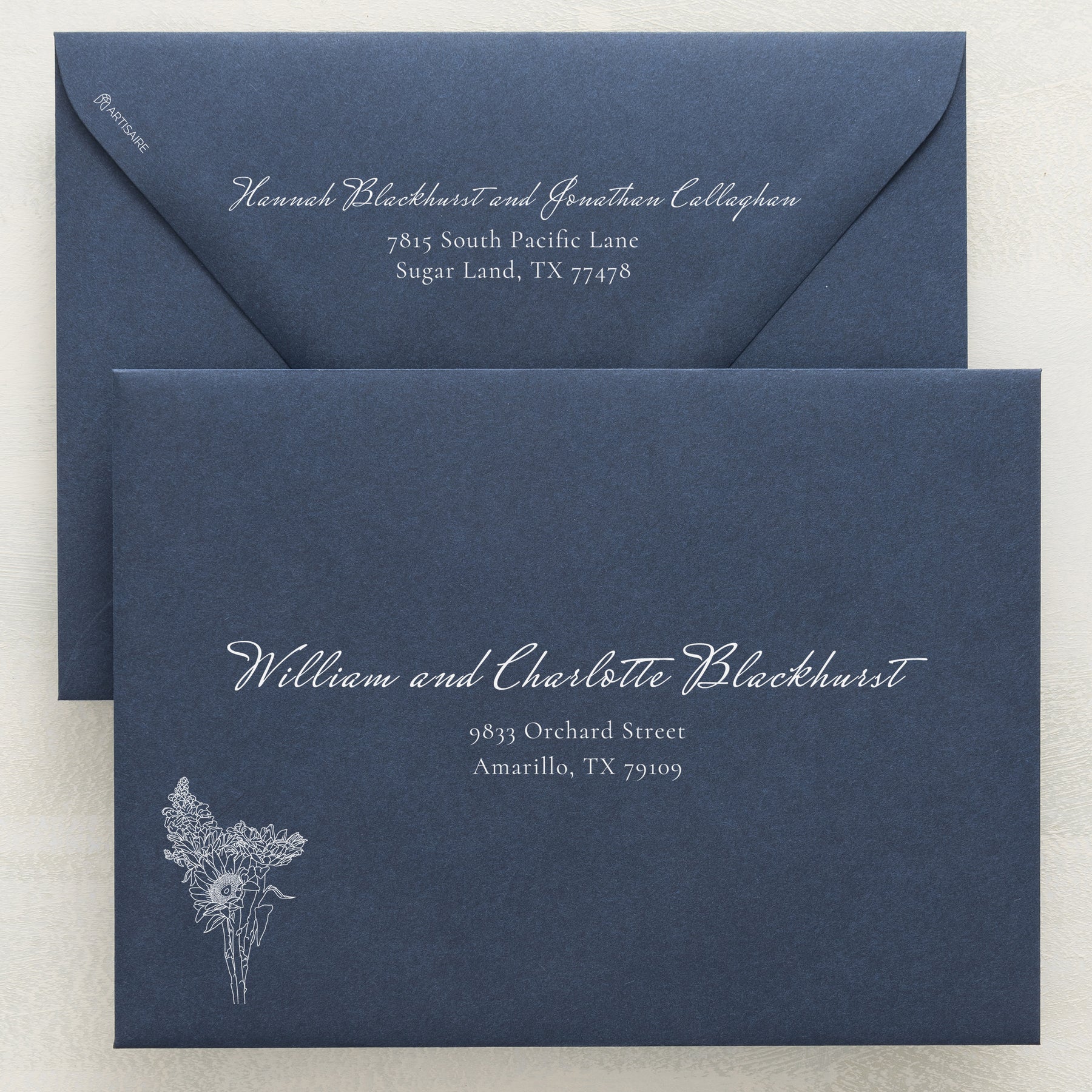 Midsummer Addressed Envelopes