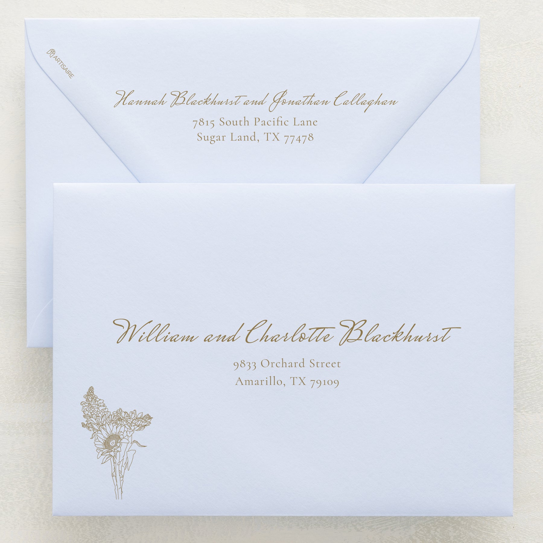 Midsummer Addressed Envelopes