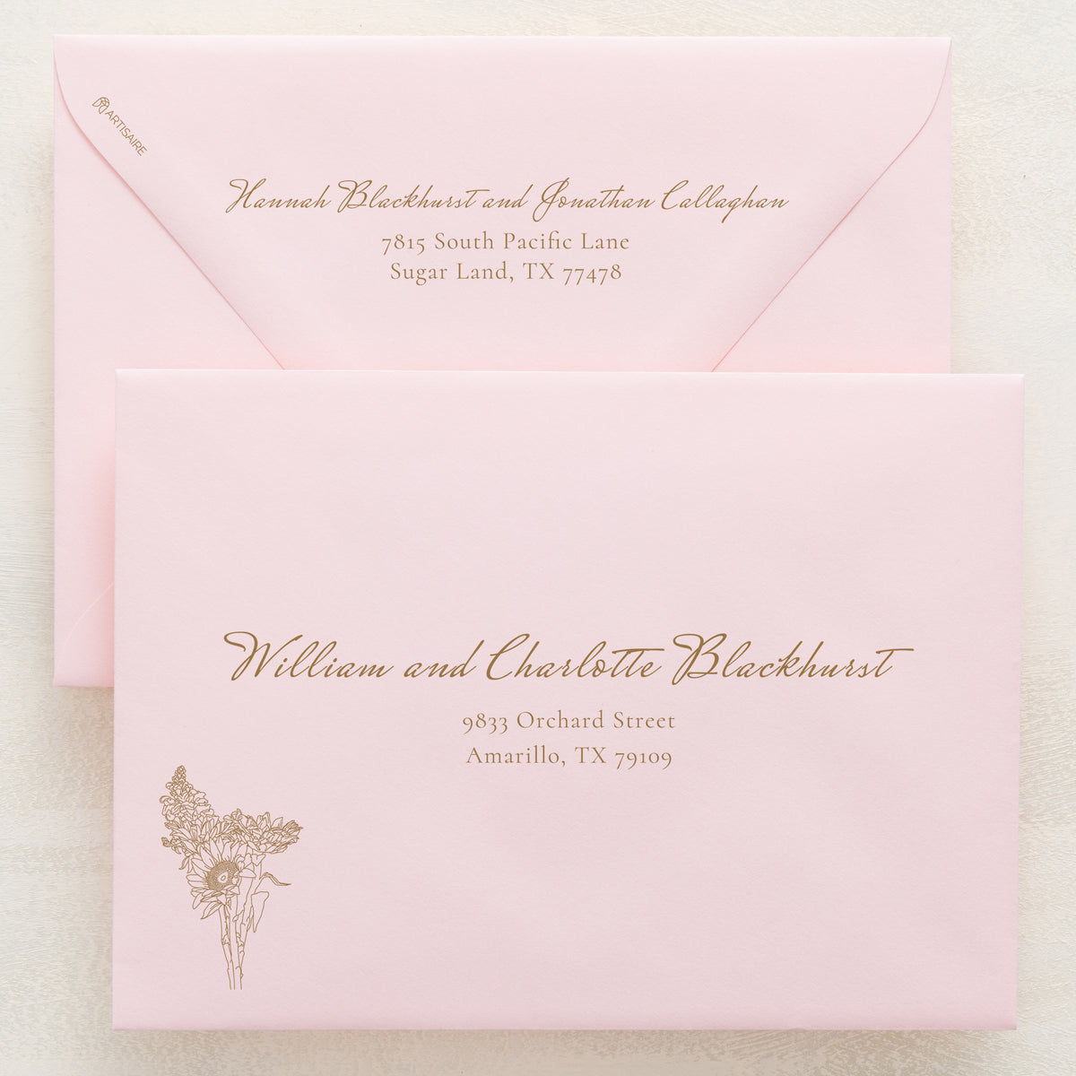 Midsummer Addressed Envelopes