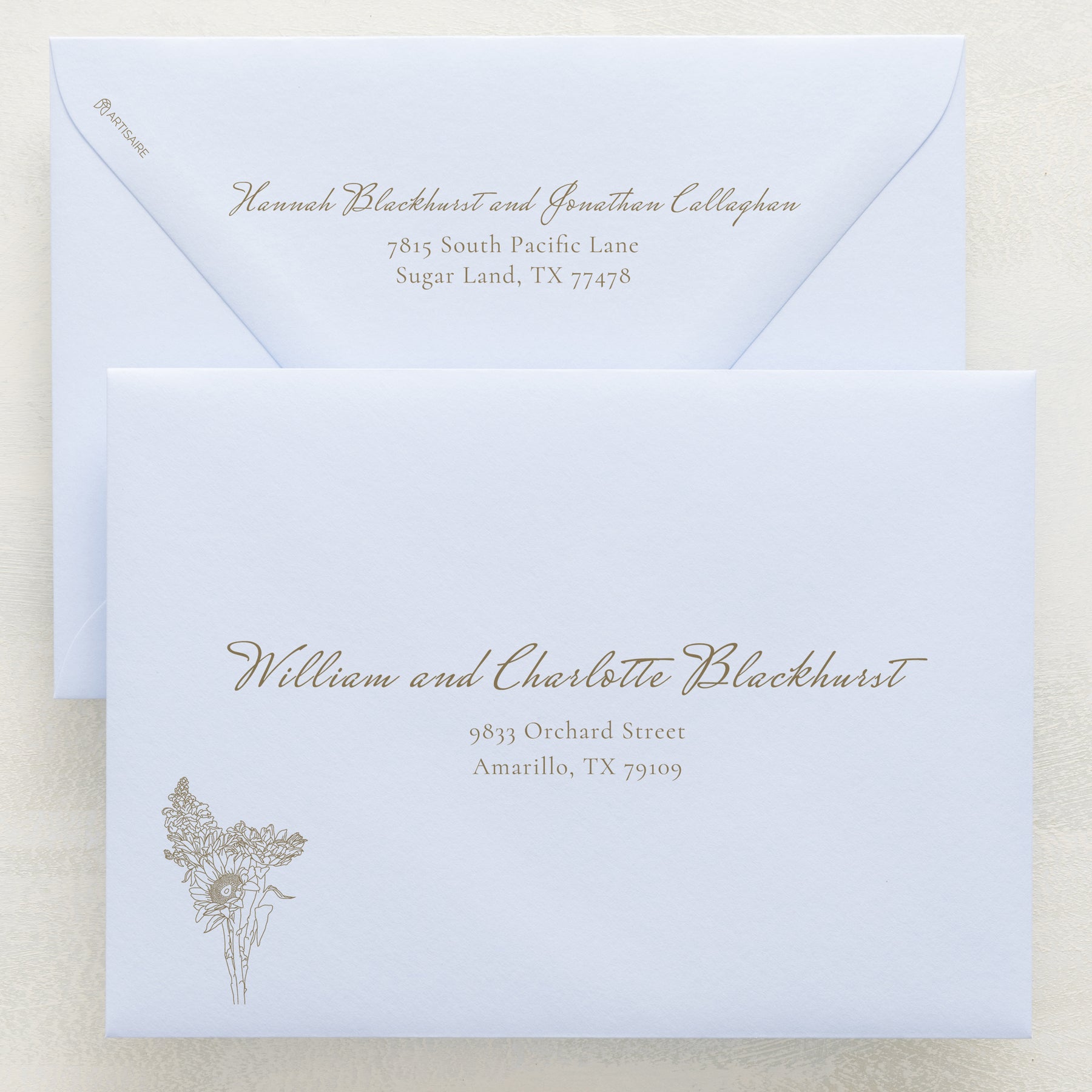 Midsummer Addressed Envelopes