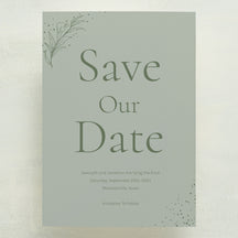 (Sample) Full Bloom Save The Date