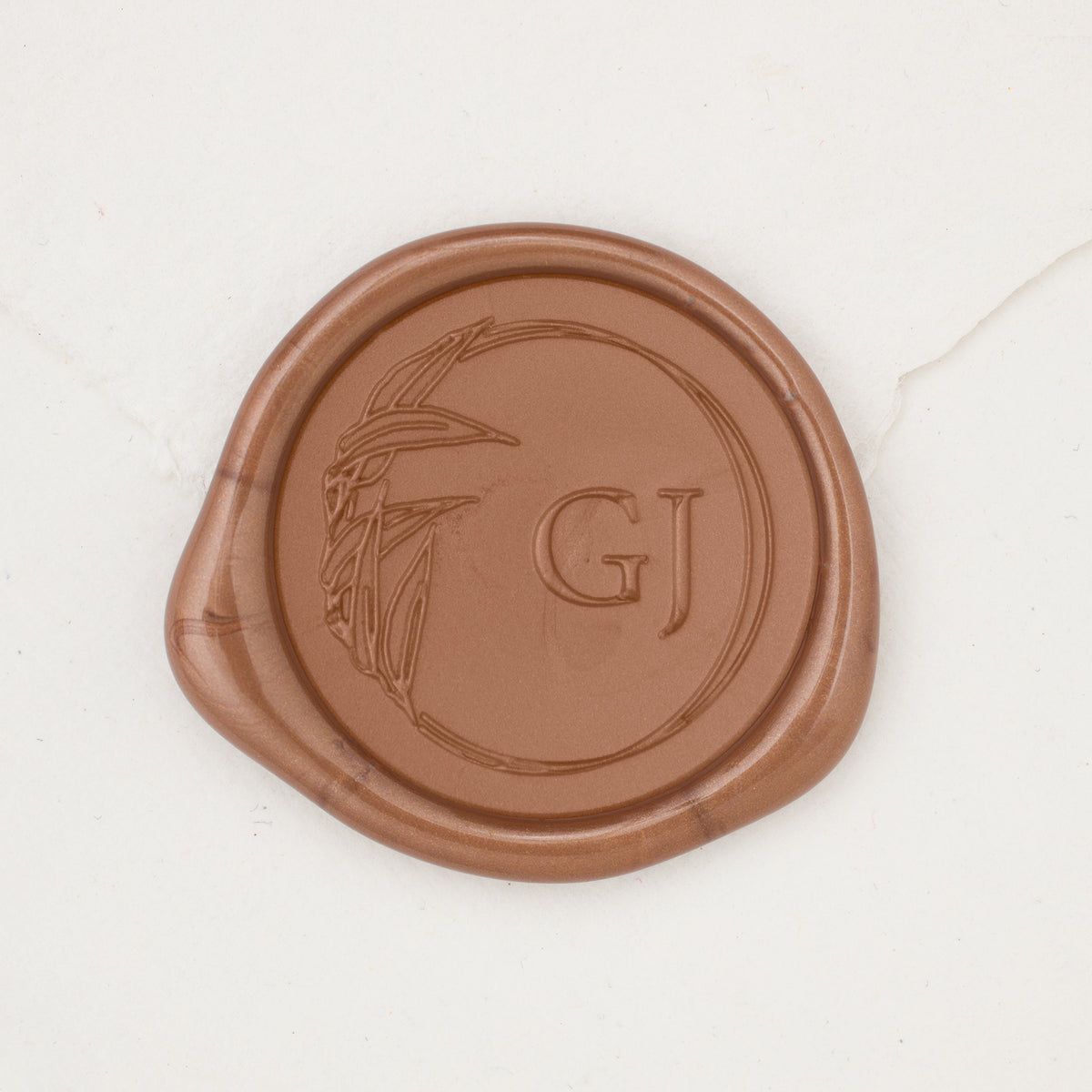 Full Bloom Monogram Wax Seals