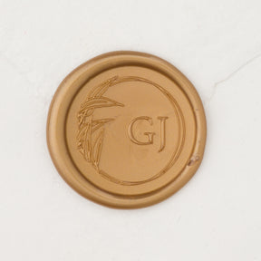 Full Bloom Monogram Wax Seals