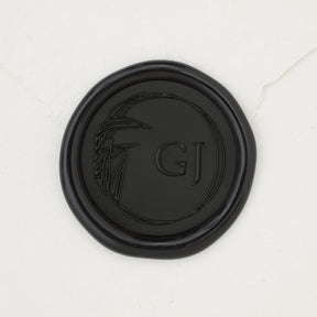 Full Bloom Monogram Wax Seals