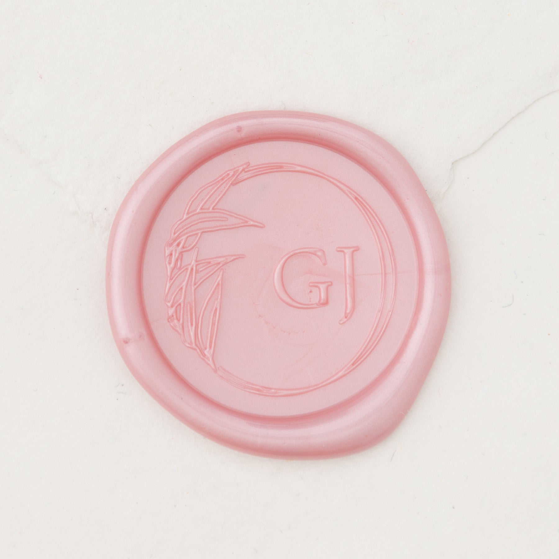 Full Bloom Monogram Wax Seals