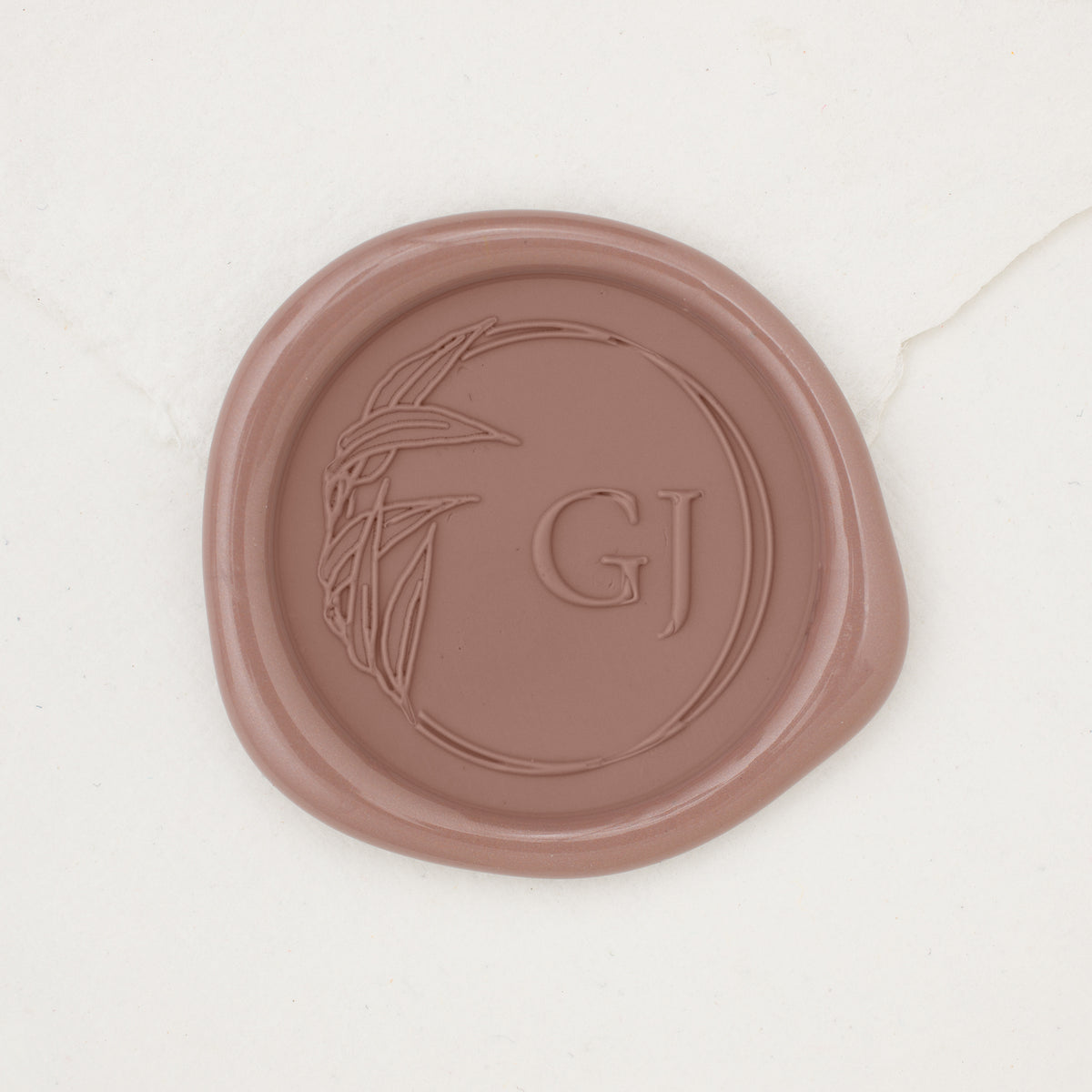 Full Bloom Monogram Wax Seals