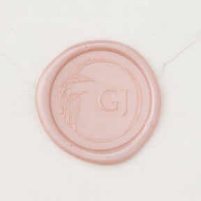 Full Bloom Monogram Wax Seals