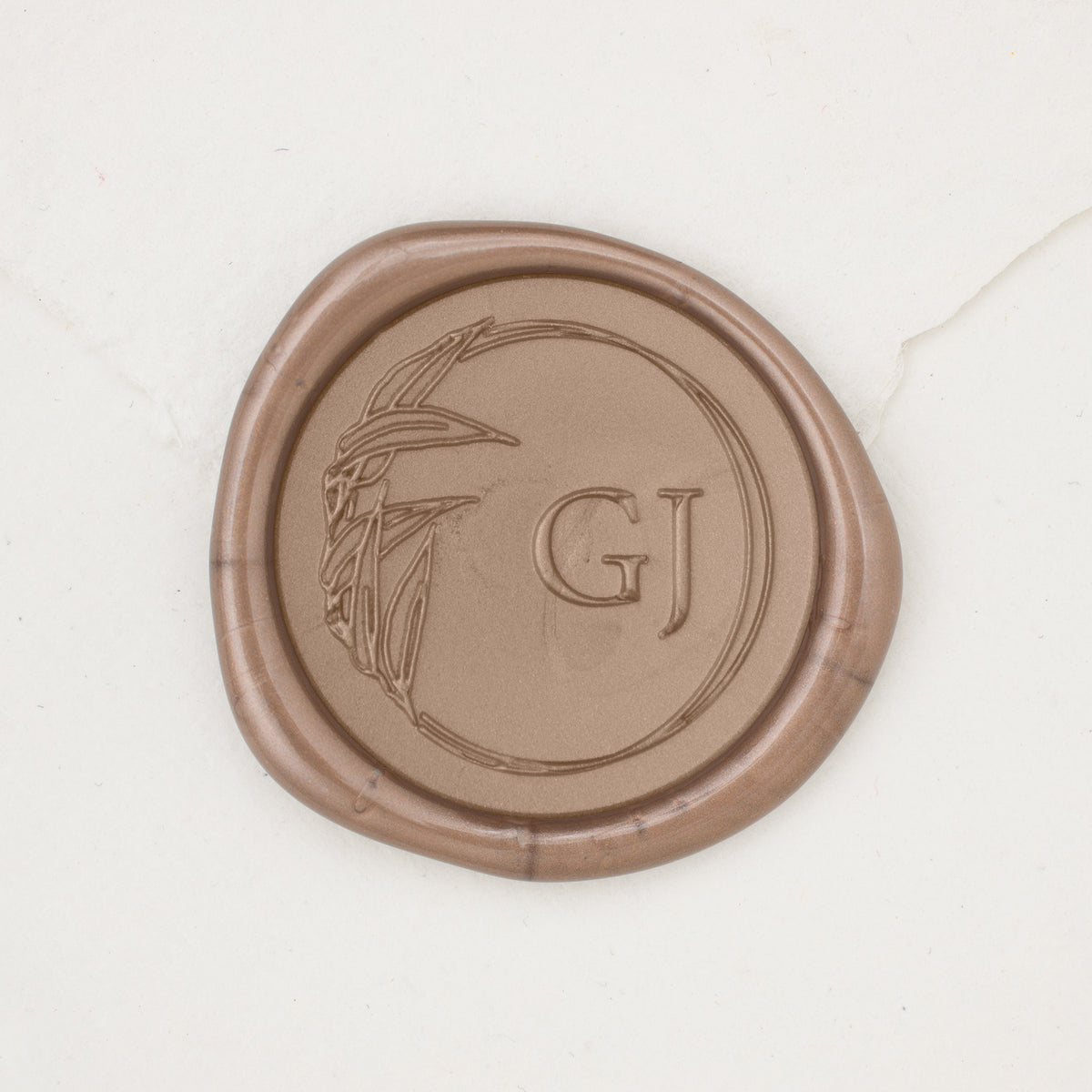 Full Bloom Monogram Wax Seals