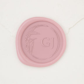 Full Bloom Monogram Wax Seals