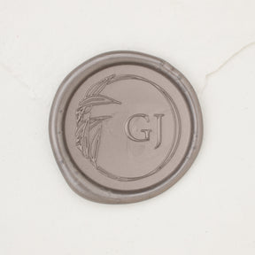 Full Bloom Monogram Wax Seals