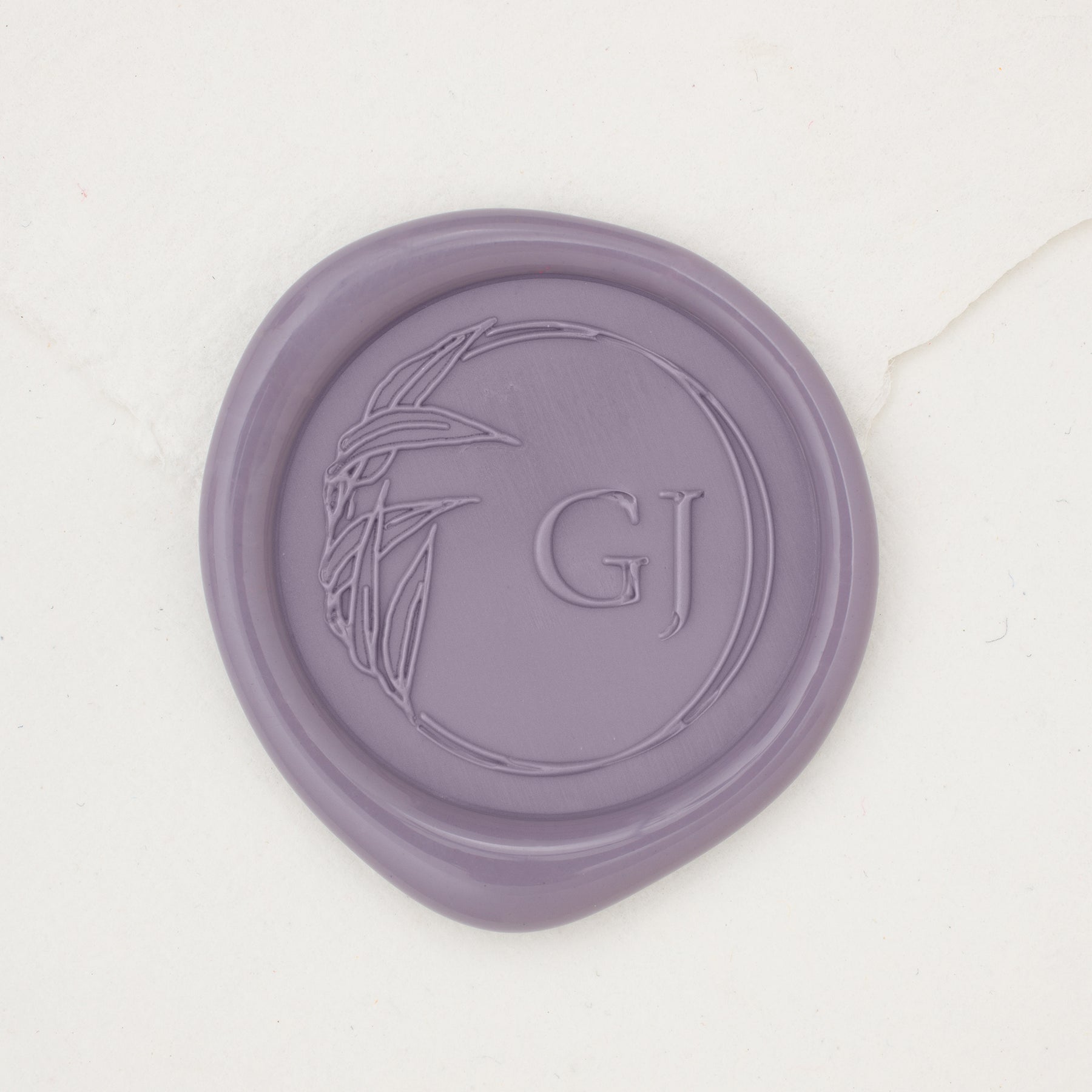 Full Bloom Monogram Wax Seals