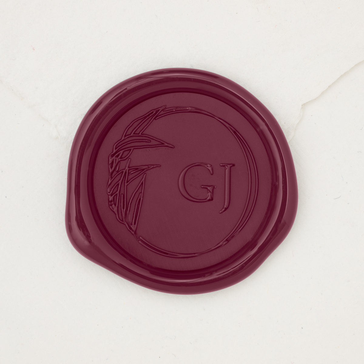 Full Bloom Monogram Wax Seals