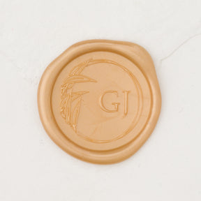 Full Bloom Monogram Wax Seals