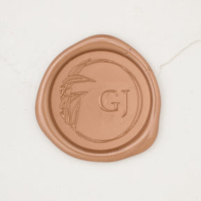 Full Bloom Monogram Wax Seals