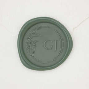 Full Bloom Monogram Wax Seals