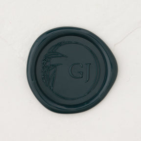 Full Bloom Monogram Wax Seals