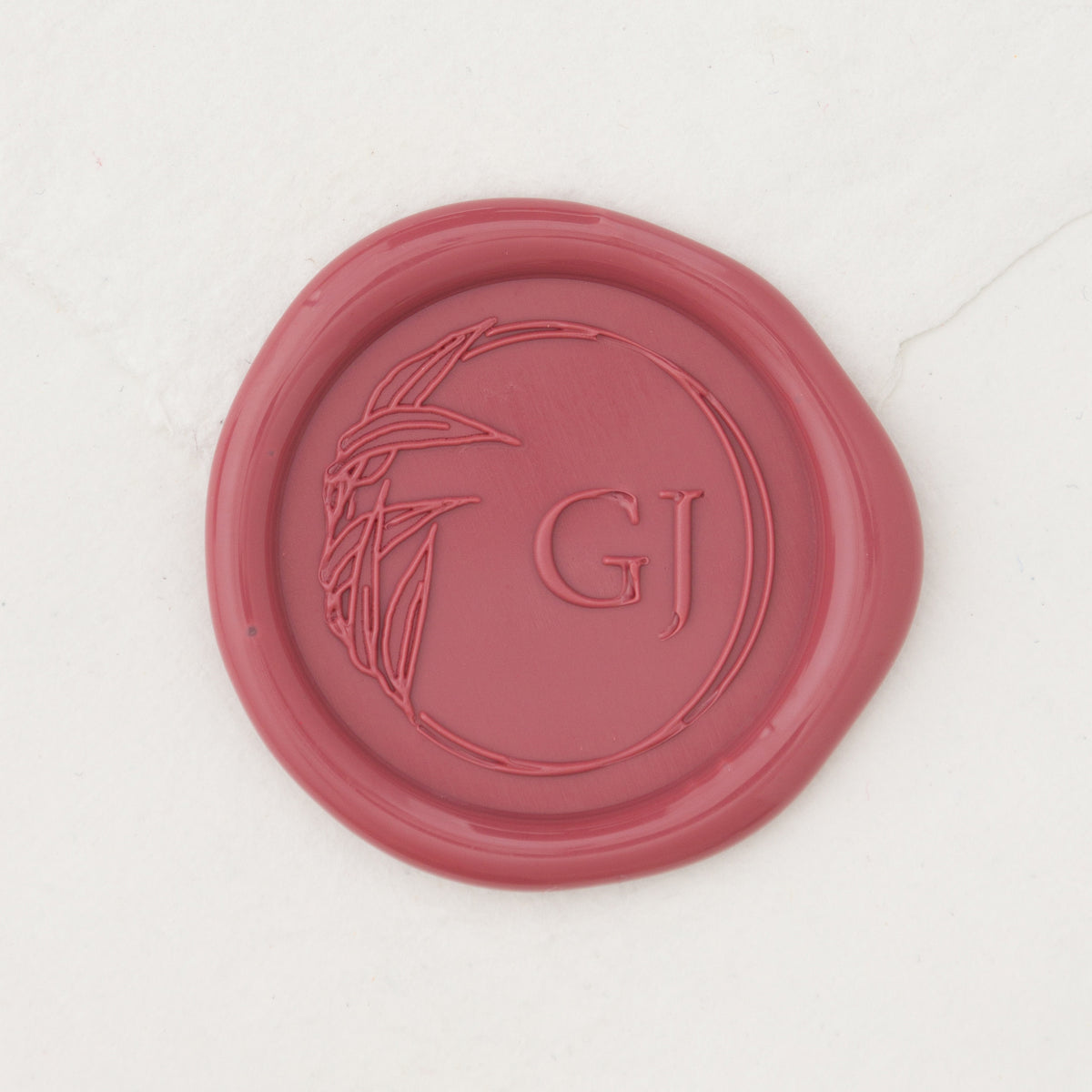 Full Bloom Monogram Wax Seals