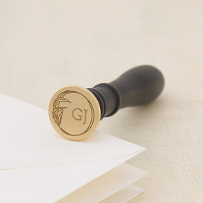 Full Bloom Monogram Wax Stamp