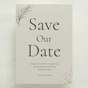 (Sample) Full Bloom Save The Date